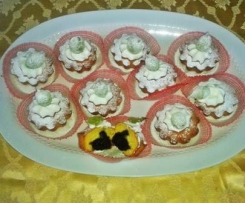 CUPCAKES  BRINATI  CON SORPRESA