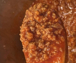 Ragù di carne diverso dal ragù del Libro Base Bimby