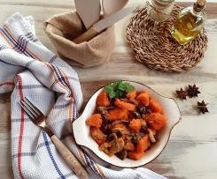 Contorno di funghi misti batata e olive taggiasche (contest funghi)