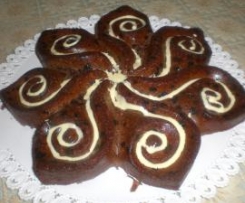 Torta cioccolosa di albumi e panna