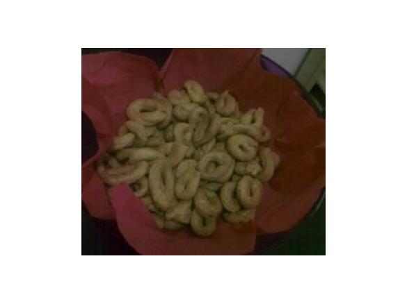 Taralli bolliti gusto... pizza!
