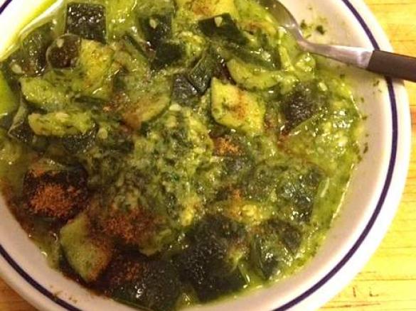 Zucchine trifolate al curry