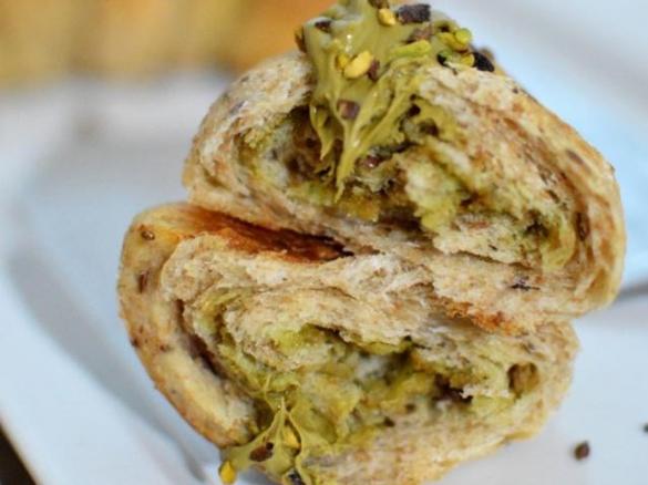 Brioches al pistacchio con lievito madre