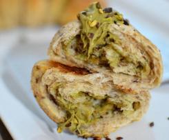 Brioches al pistacchio con lievito madre
