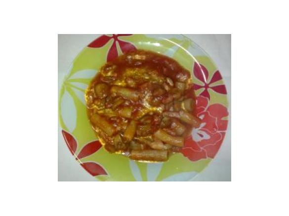 Rigatoni alla boscaiola