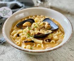 Pasta fagioli e cozze