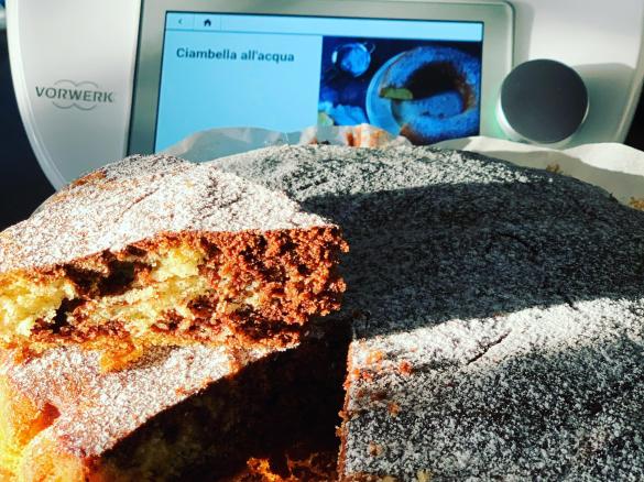 Ciambella all’acqua bicolore