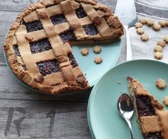 CROSTATA DI MANDORLE CON MARMELLATA DI FICHI