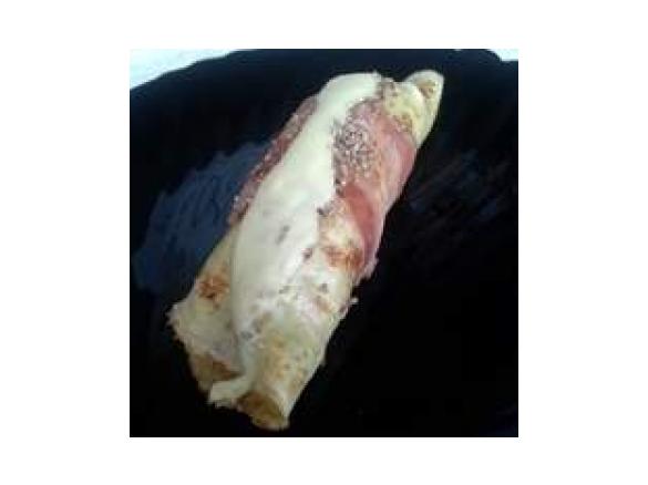 Crepes al verde con pistacchi