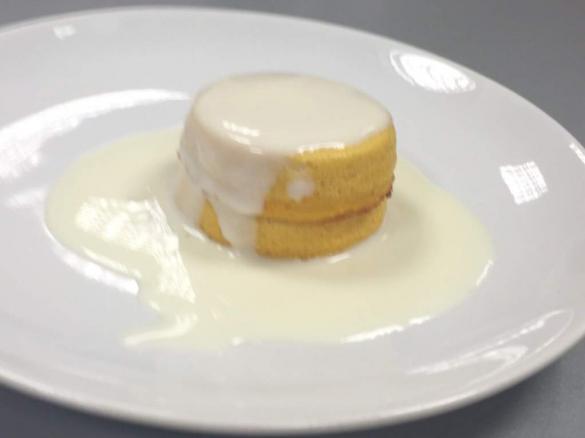 FLAN DI CAROTE CON SALSA AL PARMIGIANO