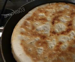 Focaccia lievitata in padella
