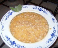 Zuppa di farro alla salvia
