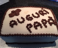 Torta scacchiera con crema chantilly