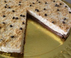 Cheesecake alla nocciola e cacao