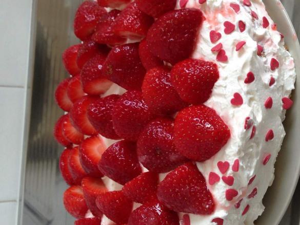 Torta di fragole