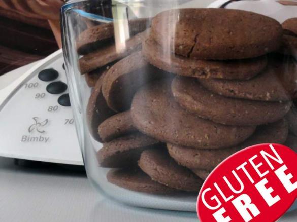 FROLLINI RISO E CACAO (senza glutine)