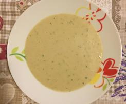 Vellutata di funghi allo yogurt