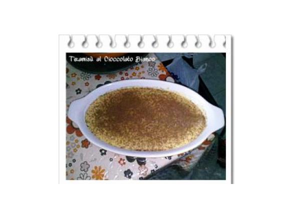 Tiramisù al cioccolato bianco, come faccio io