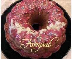 Torta Paradiso Cioccolato Bianco & Lamponi -Contest cioccolato a colazione-