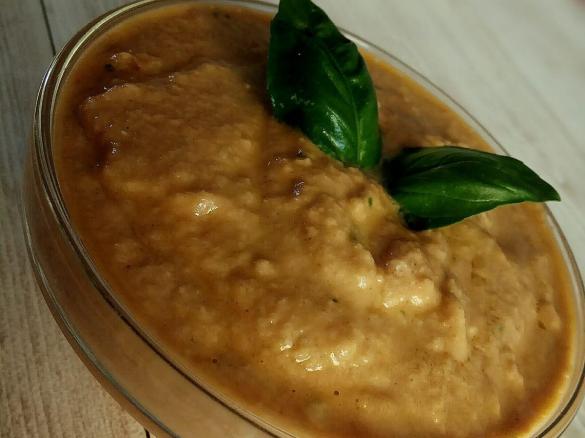 Pesto di tonno in rosso