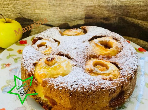 Torta di mele 🍏 intere