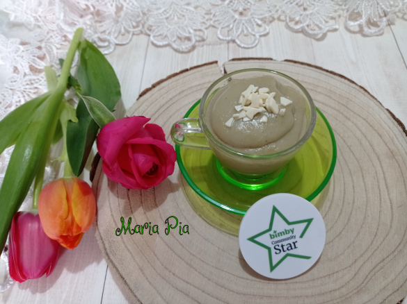 CIOCCOLATA CALDA AL PISTACCHIO E MOSCATO ~~ contest cioccolata calda ~~