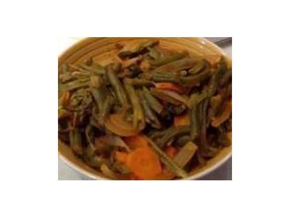 Contorno di fagiolini superlight