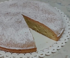 Torta di albumi al cocco
