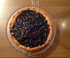 Crostata di mirtilli e ricotta