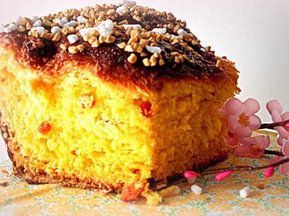 Colomba con bacche di Goji e yogurt