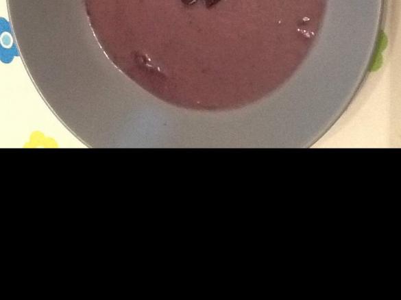 Vellutata con carote viola (concentrato di vitamine)