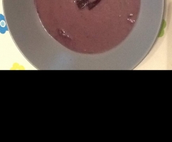 Vellutata con carote viola (concentrato di vitamine)