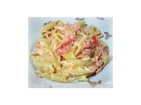 Pennette al salmone