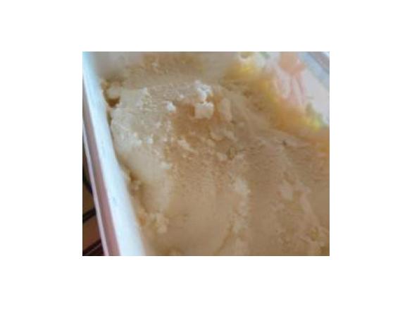 La mia granita di mandorle