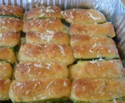 Barchette di zucchine gratinate aromatiche