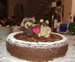 Torta di cacao e arancio (o vino bianco)