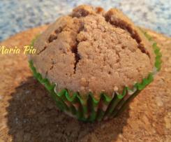 MUFFIN AL CAFFÈ SOLUBILE CIOCCOLATO BIANCO E FARINA DI CASTAGNE