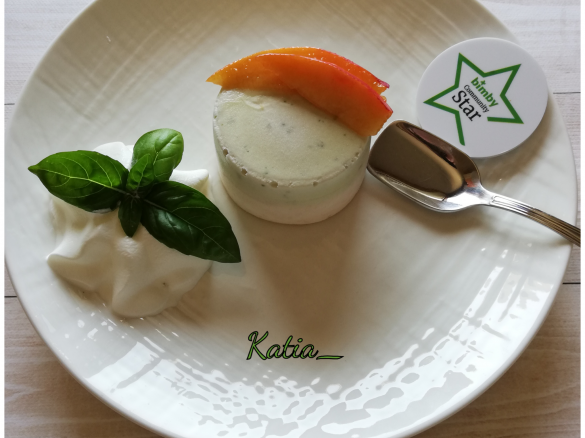 Semifreddo pesca e basilico - Contest pesche