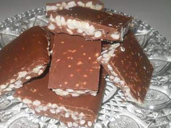 Cioccolato con riso soffiato <3
