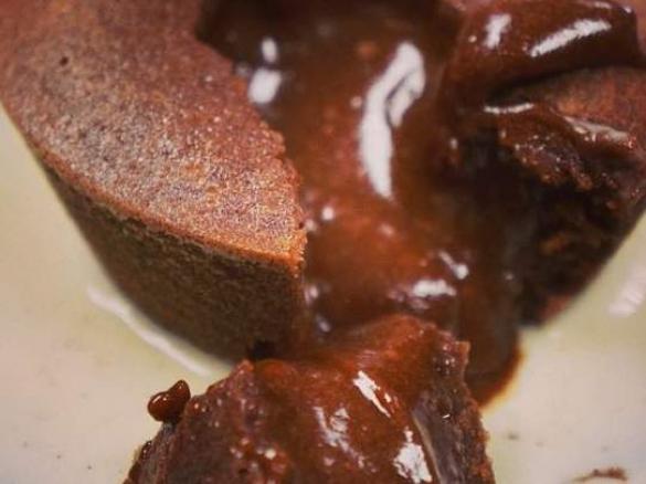 Tortino di cioccolato con cuore fondente