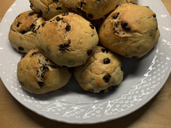 Dolcetti tipo Pangoccioli con lievito madre
