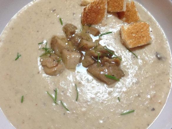 Vellutata di funghi porcini