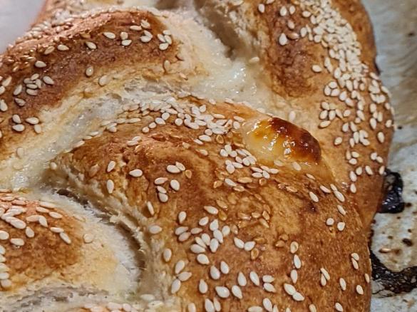 treccia farcita prosciutto e formaggio SENZA GLUTINE