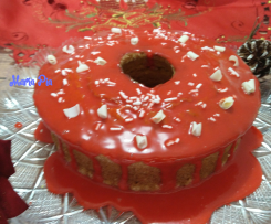 PAN DI PAPAYA NATALIZIO CON GLASSA AL CIOCCOLATO