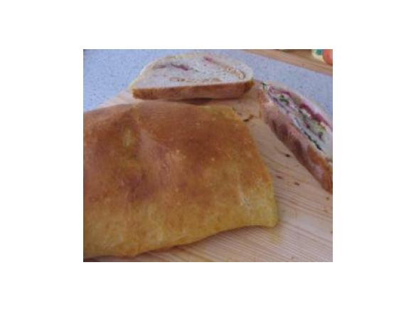 strudel con scarola e spek