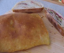 strudel con scarola e spek