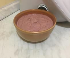 Hummus dolce alle fragole