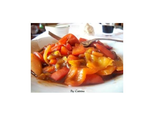 Peperoni in agrodolce