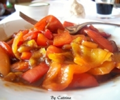 Peperoni in agrodolce