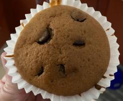 Muffin allo yogurt con gocce di cioccolato (senza burro)